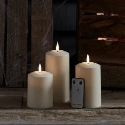 3 Bougies D'Extérieur à LED TruGlow® Avec Télécommande 21 3 Bougies D'Extérieur à LED TruGlow® Avec Télécommande -Light4fun Boutique CA20004 3 bougies dexterieur a led truglow avec telecommande 2ebf980c de28 459a 98ea b370747b14be