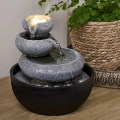 Fontaine Lumineuse D'Intérieur Lodore, En Cascade 10 Fontaine Lumineuse D'Intérieur Lodore, En Cascade -Light4fun Boutique FT24004EU Fontaine Lumineuse d Interieur en Cascade 1