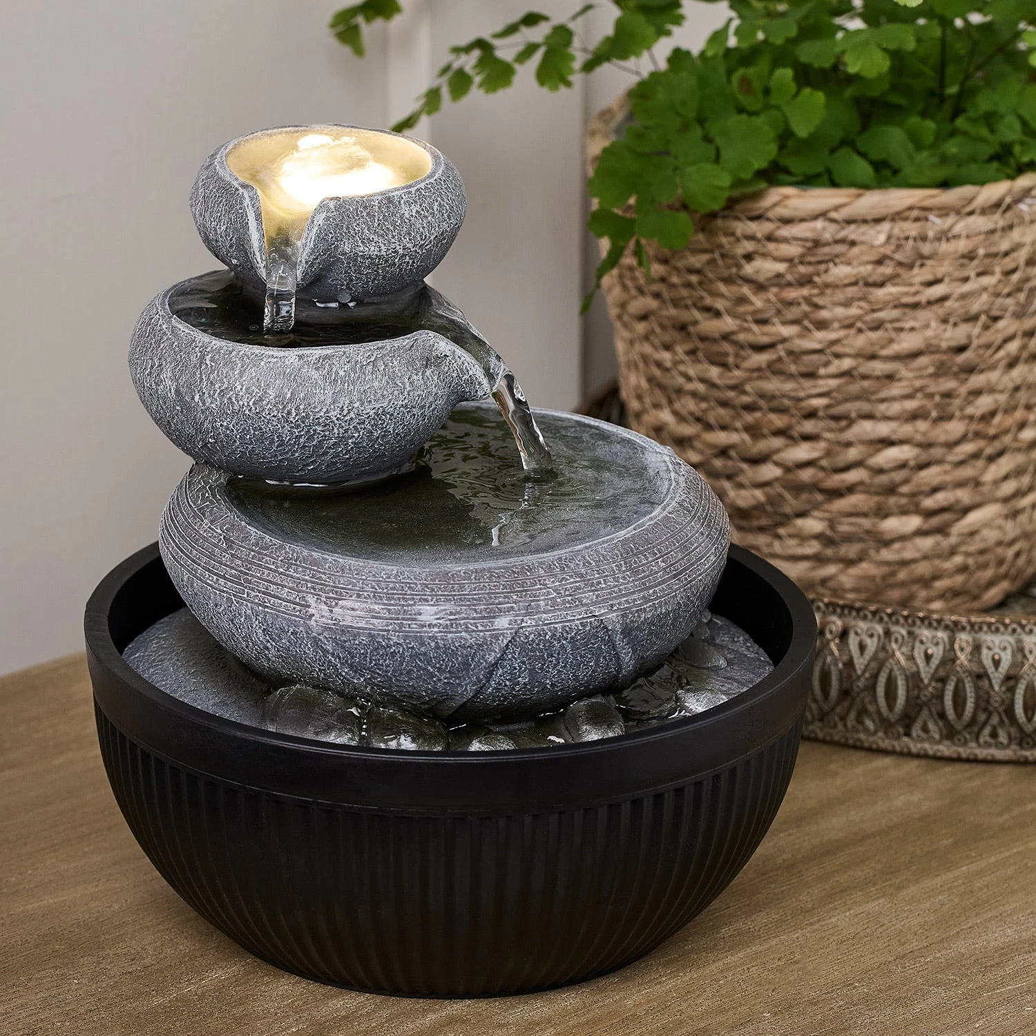 Fontaine Lumineuse D'Intérieur Lodore, En Cascade 4 Fontaine Lumineuse D'Intérieur Lodore, En Cascade – Image 4