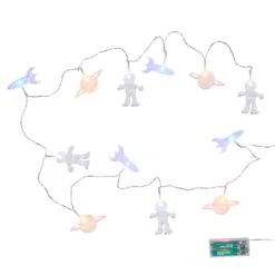 Guirlande Lumineuse Enfant 12 LED – Fusée, Planète, Astronaute 7 Guirlande Lumineuse Enfant 12 LED – Fusée, Planète, Astronaute -Light4fun Boutique LL140714 guirlande lumineuse enfant 12 led fusee planete astronaute 4