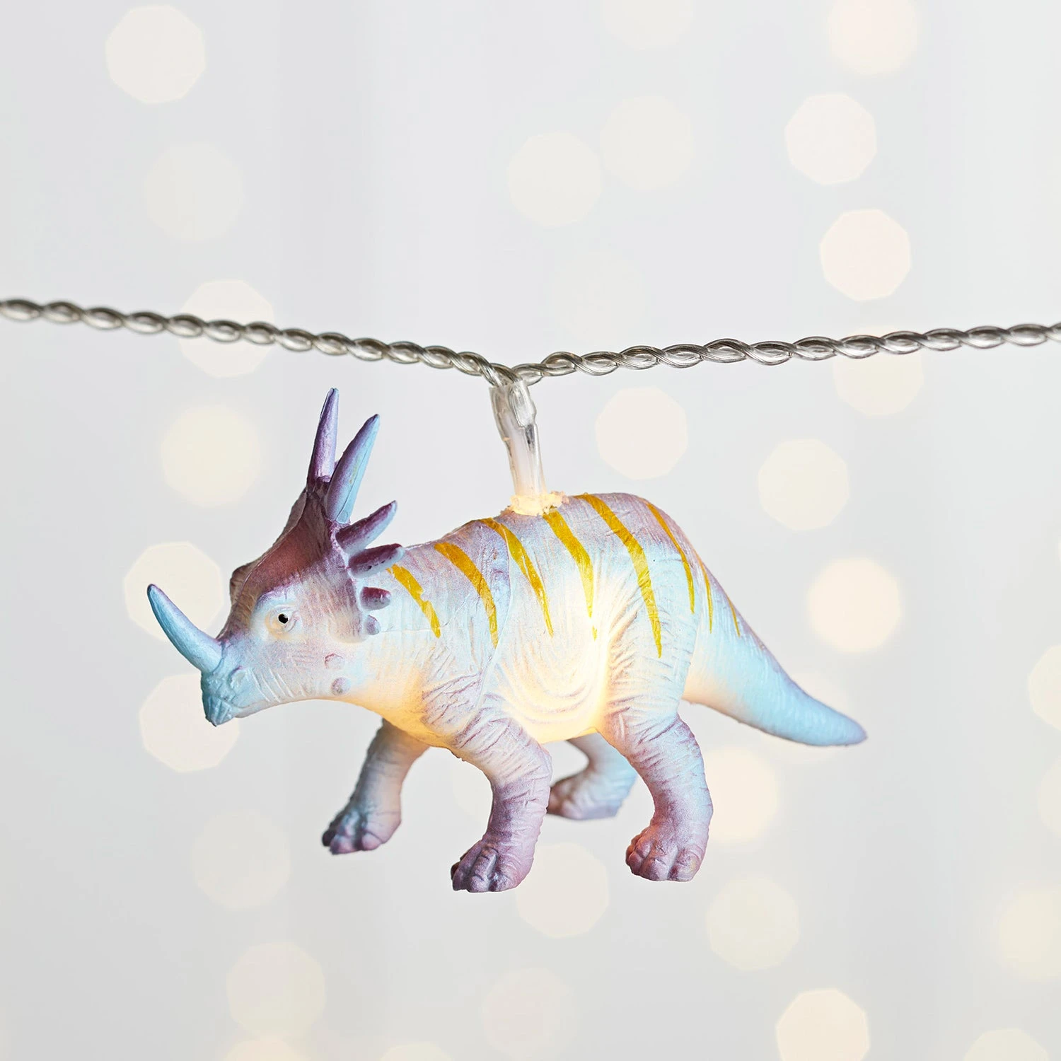 Guirlande Lumineuse Dinosaure Avec 12 LED Blanc Chaud 3 Guirlande Lumineuse Dinosaure Avec 12 LED Blanc Chaud – Image 3