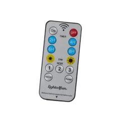 Renne Solaire à LED Bicolore Harlow En Rotin -Light4fun Boutique SLXX24VDUALREMOTE telecommande pour panneau solaire pour rennes lumineux de 24v a led bicolores 8