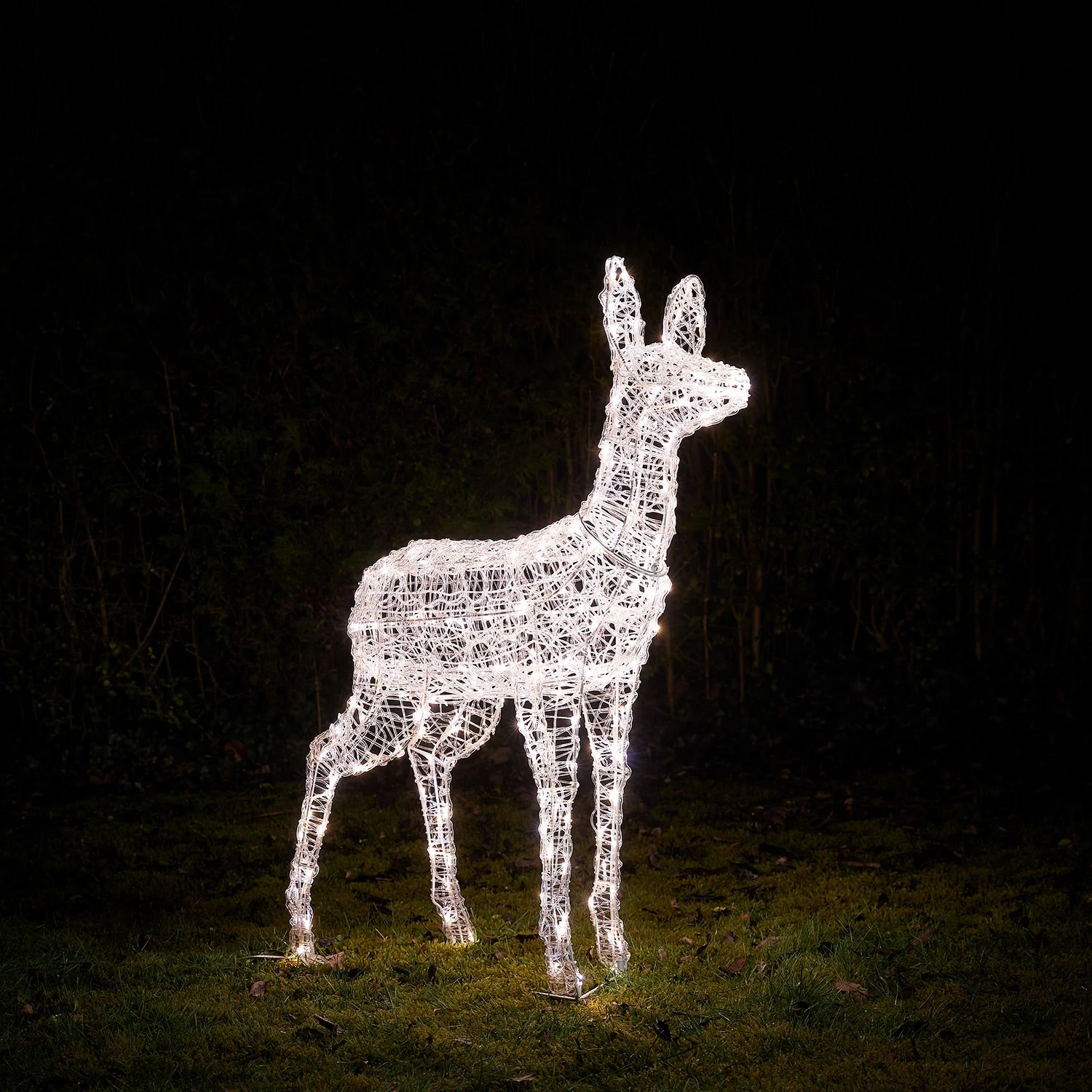 Biche De Noël Lumineux En Acrylique Swinsty à LED Bicolore 6 Biche De Noël Lumineux En Acrylique Swinsty à LED Bicolore – Image 6
